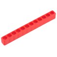 thumbnail image 1 of Unique Bargains 12 Holes Screwdriver Bit Holder 7mm Dia Plastic Hex Shank Storage Case Red 10Pack, 1 of 5
