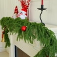thumbnail image 2 of Bootesun 6FT Christmas Garland Artificial Norfolk Pine Garland，Real Touch Winter Greenery Garland, Faux Pine Needles Garland for Home Table Mantle Fireplace Indoor Outdoor Christmas Decors, 2 of 12