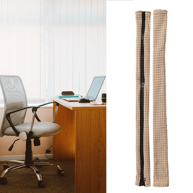 2 para reposabrazos a prueba de suciedad, elásticas, impermeables, extraíbles, lavables a , con cremallera, reposabrazos, para silla de Longitud de la cubierta 21.65 pulgadas BLESIY Cubiertas de reposabrazos