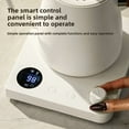 thumbnail image 5 of 1000W Electric Gooseneck Kettle 1000ml 304 Stainless Steel Coffee Pot Intelligent Temperature LED Display for Coffee Tea,White, 5 of 9