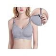 thumbnail image 4 of Maternity Nursing Bra Breastfeeding Wireless Bra Seamless Full Coverage for Sleep, 4 of 7