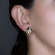 thumbnail image 5 of Arete para Mujer con Cristal Swarovski  en Forma de Calavera – Bañado en Oro 14k– Arete Elegante y Brillante, Aretes de Mujer de Moda– Joyería para Mujer de Moda– Regalo especial Ortiz Espinosa Temporada, 5 of 6