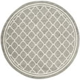 thumbnail image 2 of Safavieh Amherst Trina Geometric Area Rug, Dark Gray/Beige, 3' x 3' Round, 2 of 8