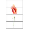 thumbnail image 2 of Red Poppy Flower with Large Petals - Large Flower Canvas Wall Art, 2 of 3
