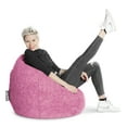 thumbnail image 5 of Gouchee Home Fluffy Collection Contemporary Oversized Faux Fur Bean Bag Chair, Multiple Colors, 5 of 6