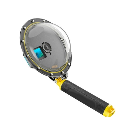 YongCo AntiRefraction Dome Port For Action5/4/3 Cameras for Wide Angle Underwater Photography Floating Accessories Dive Gear