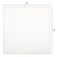 thumbnail image 6 of REGALWOVEN 12 Pack Cloth Napkins, Cotton Washable Table Dinner Napkins for Restaurant, Weddings, Events, and Parties White 18x18inch, 6 of 6