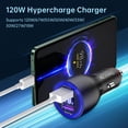thumbnail image 2 of Cargador de coche Xiaomi 120W 67W Hypercharge Fast Charger negro, 2 of 9
