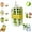Green, variant on My Crush Cup Ice (17/28 oz), Easy Ice Press to Release, 2-In-1 Cool Summer Ice Bottle Cup with Straw, Touch Free Ice Cube Trays with Lid for Freezer Making Bottle (Green, 17 oz)