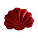 thumbnail image 2 of Cojín decorativo de terciopelo suave con forma de concha marina: cojín decorativo con forma de concha para sofá, sillón, cama o sala de estar. Cómodo cojín decorativo relleno de pelusa para la d, 2 of 6