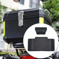 thumbnail image 6 of Dickly Motorcycle Trunk Backrest Rear Trunk Backrest Pad Universal Passenger Backrests Back Pad PU Shockproof for Adv Adventure Style B, 6 of 9
