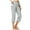 Light Gray, variant on Women's Yoga Capris Pants High Waist Leggings Straight Leg Athletic Exercise Workout Crop Capris 21" Soft Loose Yoga Pants for Women Yoga Pants with Ruched Womens Yoga Pants Flare Yoga Pants Men Girls