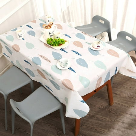 PVCS Waterproof and Oil Proof Table Cloth For Kitchen Decorative Dining ...