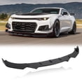 thumbnail image 2 of For Chevy Silverado 1500 Glossy Black Front Bumper Lip Spoiler Splitter Body Kit, 2 of 14