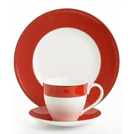 - Kate Spade Rutherford Circle Red Dinner Plate, Lenox dinnerware By Lenox