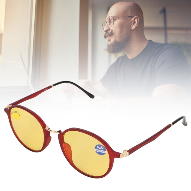 Gafas para computadora lentes amarillas que reducen la fatiga ocular ANGGREK bloqueadoras de rayos azules