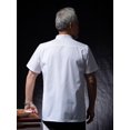thumbnail image 2 of Catering Cooking White Shirt Restaurant Kitchen Chef T-shirt Baker Work Uniform Waiter Hotel Clothes Cook Jacket Cafe Overalls FWZ, 2 of 7