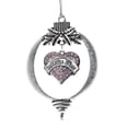 thumbnail image 1 of Daughter in Law Pink Pave Heart Holiday Ornament, 1 of 2