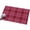 Red, variant on Buffalo Plaid Entryway Rug 2x3ft Washable Non Slip Bathroom Rug Indoor Floor Front Door Mat Deep Maroon Farmhouse Gingham Striped Rectangle Area Rugs Carpet for Kitchen Office Dining Room Home