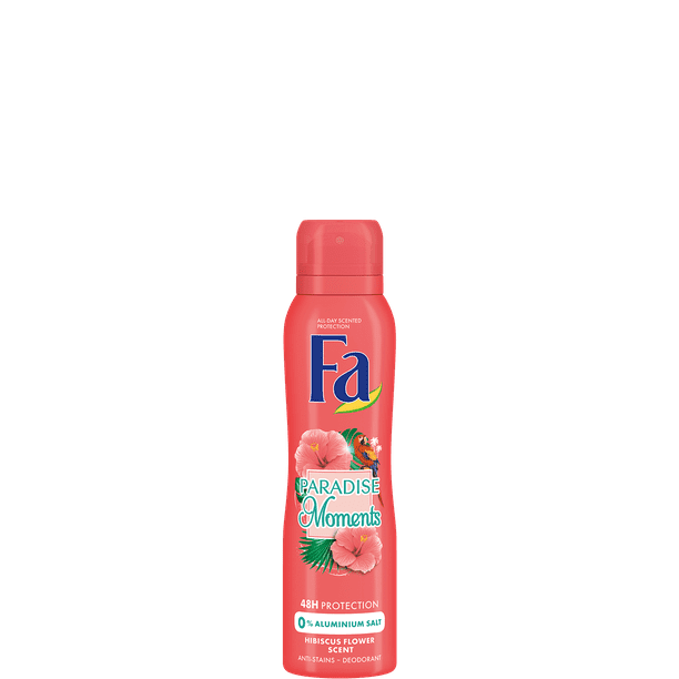 Afsnijden overloop Dijk FA Paradise Moments Spray Deodorant 150ml (Hibiscus Scent) - Walmart.com