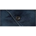 thumbnail image 4 of Blazer de mezclilla para hombre, chaqueta de traje de algodón vintage, abrigo azul para hombre, chaqueta de mezclilla, pantalones vaqueros ajustados, blazers, prendas de vestir exteriores, 4 of 5