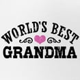 thumbnail image 2 of CafePress - World's Best Grandma - Trucker Hat - Polyester Foam Front and Nylon Mesh Weave Back, 2 of 8