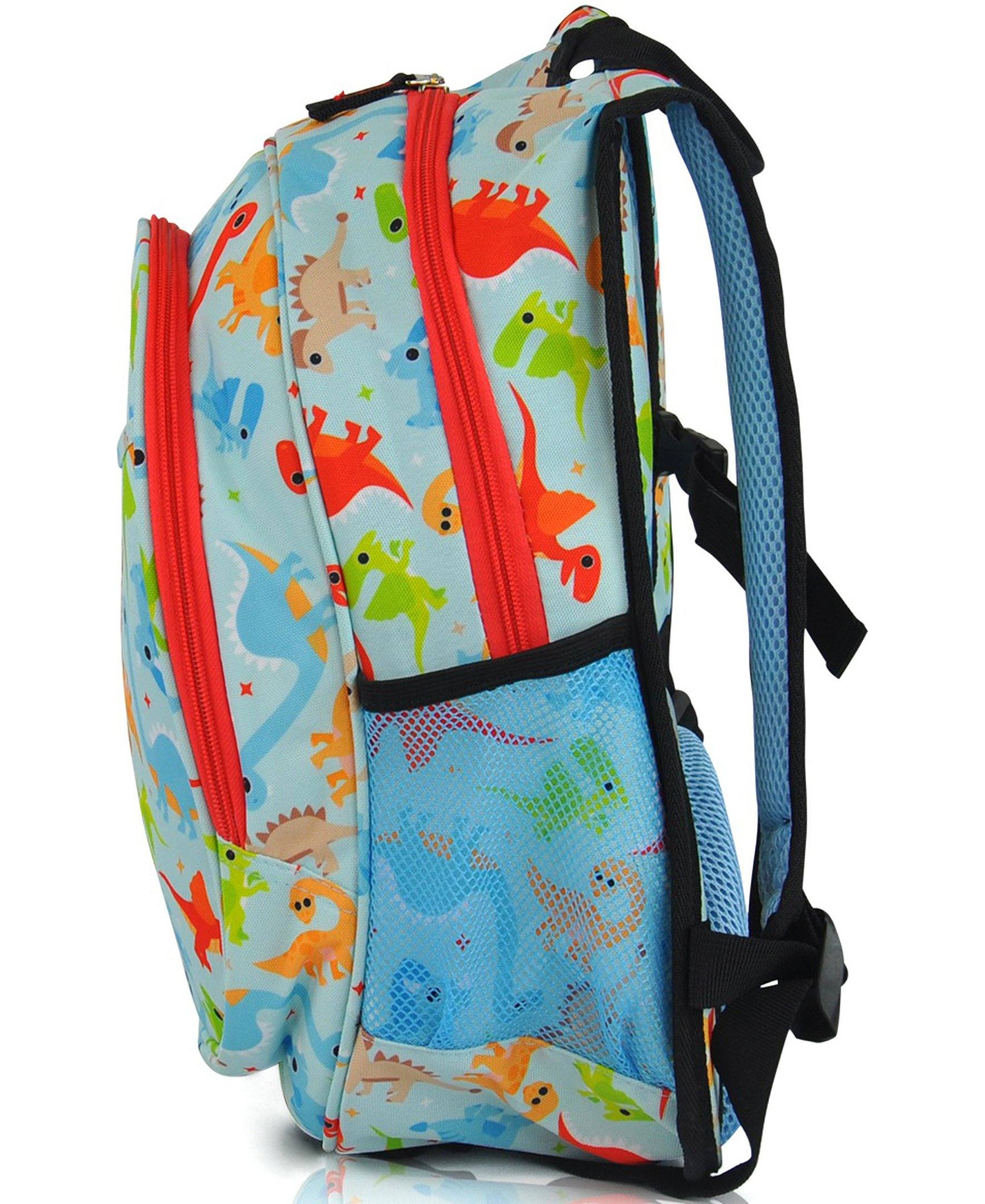 O3KCBP018 Obersee Mini Preschool All-in-One Backpack for Toddlers and Kids with integrated Insulated Cooler | Dinosaur - image 5 of 5