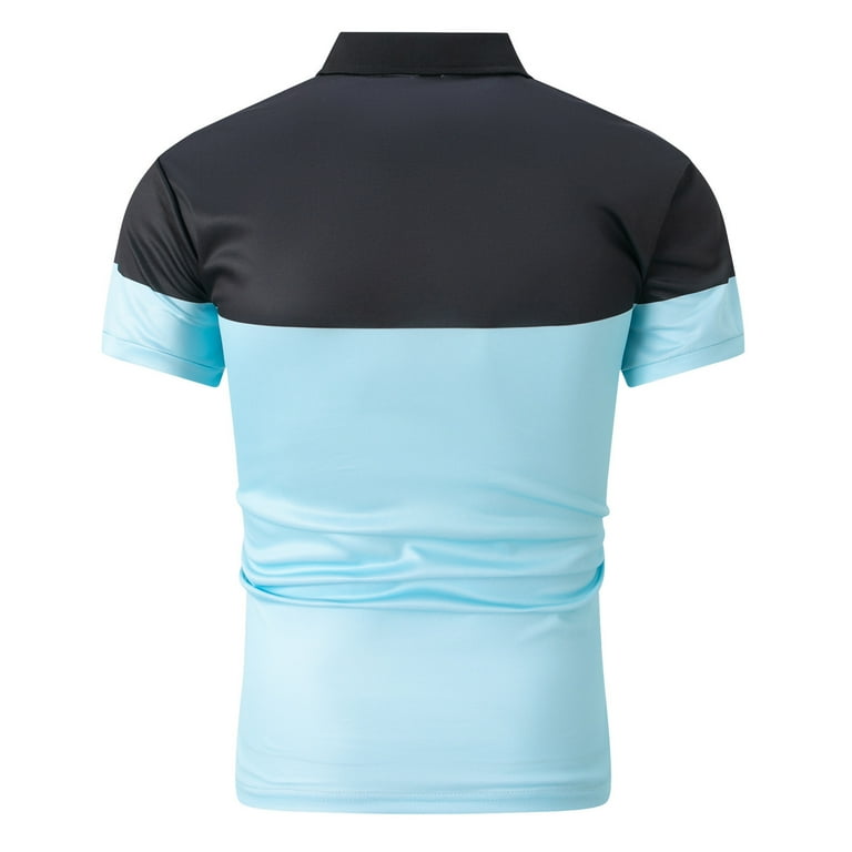 YDDIAN Men's Button Down Knit polo shirt Vintage Solid Color