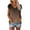 Brown, variant on Scyoekwg Womens Tops V-Neck Cap Sleeve Tops Summer Short Sleeve T Shirts Loose Blouses Casual Gradient Color Ladies Tops Trendy Blouses (Black,L)