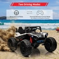 thumbnail image 2 of Juiluna 2 Seaters 24V Ride on UTV with Remote Control,10AH Battery, 400W Powerful Motors with 17" EVA Wheels, 20.5“ Seat Width Electric Ride Toy with Metal Suspension,LED Lights,Music,Horn, 2 of 6