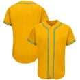 thumbnail image 5 of Camiseta de béisbol en blanco con cuello en V y botones completos para hombre o niño, uniforme de softbol transpirable, cualquier color, regalo de cumpleaños, estilo callejero de hip hop, 5 of 5
