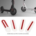 thumbnail image 2 of Scooter Wheel Shell Reflective Plastic Front Rear Protective Scooter Decoration Protective Case Decoration Replacement for Xiaomi M365, White, 2 of 9