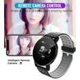 thumbnail image 5 of Bracelet Blood PressureSport Round SmartwatchClock FitnessFor, 5 of 8