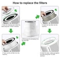 thumbnail image 4 of 2 Pack True KILO Filter For Afloia KILO, Compatible with Afloia KILO, KILOPLUS, KILOPRO, MIRO, MIRO PRO and MORENTO KILO, True 360&Acirc;&deg; 3-Stage Filtra, 4 of 7