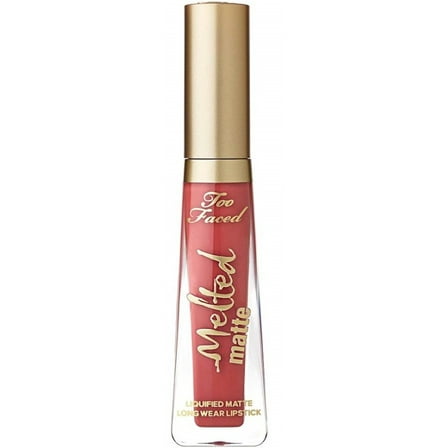 Too Faced Melted Matte Liquified Long Wear Lipstick .23 oz. , Strawberry Hill (Warm Berry Red)