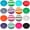 16 pack color, variant on 6-Pack Vibrant Silicone Soda Can Lids Set! BPA-Free Reusable Can Covers in 6 Colors – Perfect Can Stoppers for Soda, Beer & Juice (Fits Standard 12oz Cans, Leak-Proof)