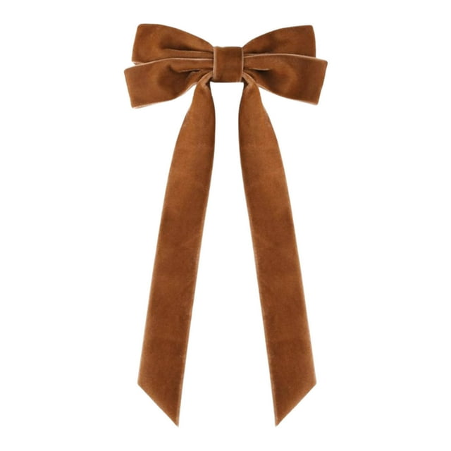 Todaioua 2-Pack Velvet Christmas Bows with Twist Ties - 8.6 Inch Soft Tree Wreath Garland Decor for Gift Wrapping and Multi-Scene Holiday Crafting Tying Ribbon Accessories