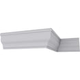 thumbnail image 6 of 7 1/8"H x 3 1/4"P x 7 3/4"F x 94 1/2"L Milton Crown Moulding, 6 of 14