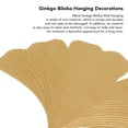 thumbnail image 3 of Colgante de Pared de Ginkgo Biloba ANGGREK de Metal Elegante y Moderno, 3 of 8