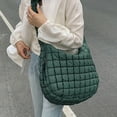 thumbnail image 2 of Faraee Quilted Tote Bag for Women Large Puffy Carryall Shoulder Purse Lightweight Crossbody Handbags for Daily Use Green, 2 of 4