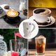 thumbnail image 2 of Tazas de Café de Cristal, Novedosas Tazas de Cerámica con Piedras Preciosas de Colores, Diseño Irregular Único, Tazas de Café para Bodas y Festividades, 2 of 8