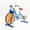 blue, variant on Adult Exercise Bicycle Blender – Pedal-Powered Smoothie Maker for Gym, Family Fitness, Eco-Friendly Kitchen Juicer, Orange