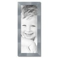 thumbnail image 2 of ArtToFrames 11x31" Light Silver Picture Frame, Silver Wood Poster Frame, with Regular Acrylic and 2 (FBPL-4827), 2 of 7