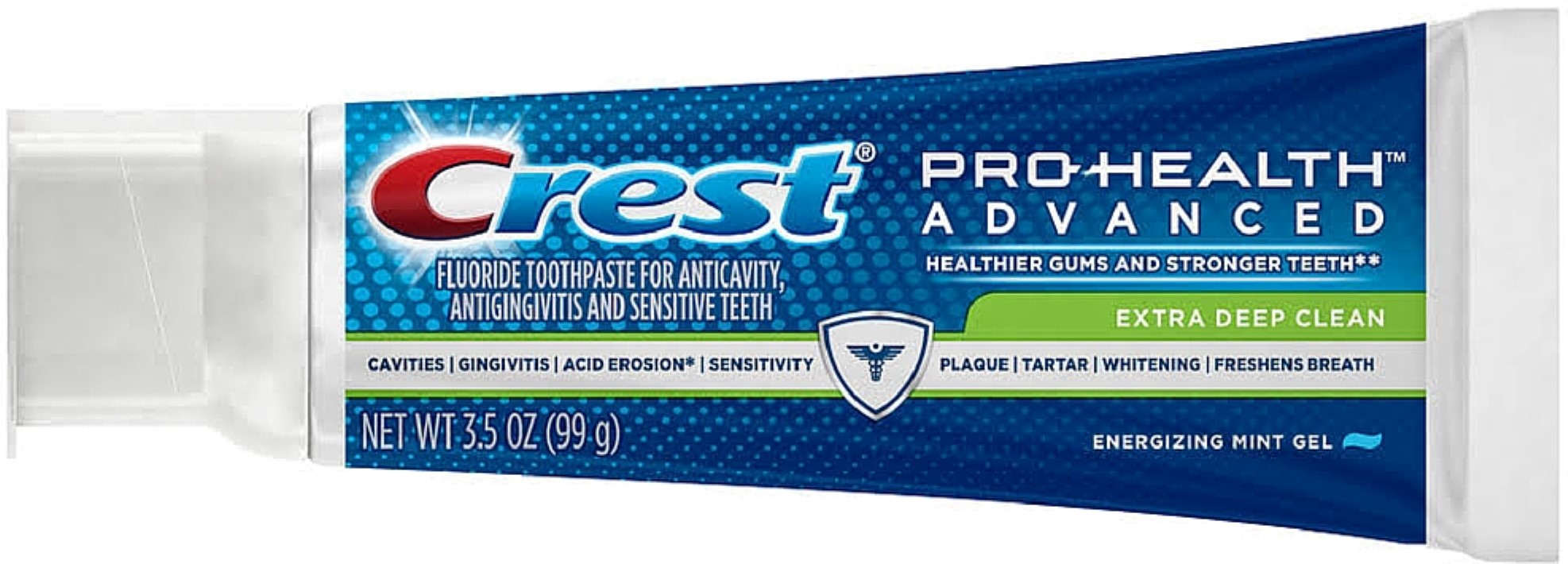 Crest ProHealth Advanced Extra Deep Clean Gel Toothpaste, Energizing