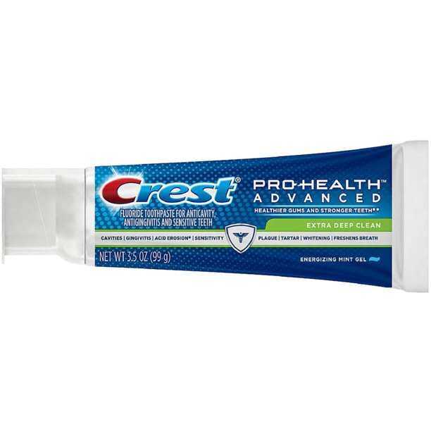 Crest ProHealth Advanced Extra Deep Clean Gel Toothpaste, Energizing