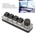 thumbnail image 4 of Clavier USB Mini 4 Touches, Interrupteur Bleu Clavier PC Programmable avec Bouton pour Ordinateur, 4 of 8