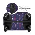thumbnail image 3 of Bingfone Dance Skull Star Luggage Cover Washable Suitcase Cover Protector Anti-scratch Suitcase cover Fits 18-32 Inch Luggage (No luggage included), 3 of 8