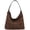 Brown, variant on FENOHREFE Womens Autumn Shoulder Bag Large Capacity Armpit Bag Handbags All-matching Underarm Bag Leopards Print Commuting Bag