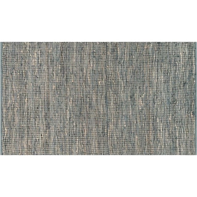Loloi Edge 2'3" x 3'9" Hand Woven Jute Rug in Gray