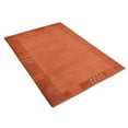 thumbnail image 3 of Rugsotic Carpets Hand Knotted Tibbati, Contemporary Wool Area Rug, Dark Rust, 8'x11', 3 of 6